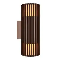 Nordlux Aludra Applique Murale Seaside Brun Up & Down | Convient pour 2x E27