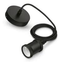 Philips Cord Vintage E27 Noir
