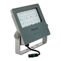 Philips Projecteur LED Coreline BVP125 Gris 98W 12000lm 69x25D - 740 Blanc Froid | IP66 - Asymétrique 