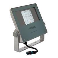 Philips Projecteur LED Coreline BVP125 Gris 66W 8000lm 69x25D - 740 Blanc Froid | IP66 - Symétrique 