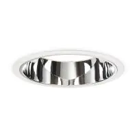 Philips Downlight LED LuxSpace Compact profond DN571B 16.5W 2200lm 75D - 830 Blanc Chaud | 214mm - Aluminium Réflecteur
