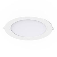 Noxion Downlight LED Slim V2.0 20W 2000lm 120D - 830 Blanc Chaud | 225mm - Diamètre 200mm - IP44 - Dali Dimmable 