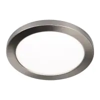 Noxion Cercle pour Downlight LED Ecowhite Nickel satiné