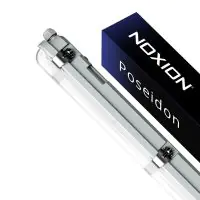 Noxion Réglette LED Étanche Poseidon V3.0 35-65W 4550-9100lm - 830-865 CCT | 150cm - Câblage Traversant (5x2.5mm2) - Éclairage De Secours 3 Heures