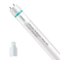 Philips Tube LED T8 MASTER Value (EM/Direct 230V) Ultra Output 15.5W 2500lm - 840 Blanc Froid | 120cm - Équivalent 36W