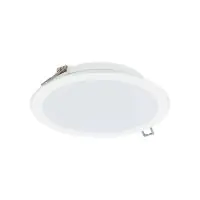 Philips Downlight LED DN065B Métal Blanc 19W 2000lm 110D - 830 Blanc Chaud | 225mm - Diamètre 200mm - IP20