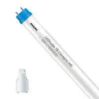 Philips Tube LED T8 CorePro (EM/Direct 230V) High Output 8W 850lm - 830 Blanc Chaud | 60cm - Équivalent 18W