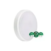 Philips Hublot LED CoreLine WL140V Blanc 30W 4050lm - 840 Blanc Froid | 390mm - IP65 - Dimmable, 1-10v