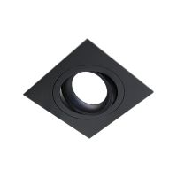 Noxion Encastré Spot Boxi MR16 inclinable Noir | Diamètre 80mm - GU10 Culot