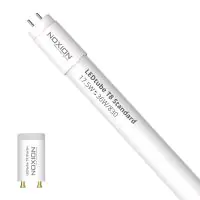 Noxion Tube LED T8 Avant (EM/Direct 230V) Standard Output 15W 1800lm - 830 Blanc Chaud | 120cm - Équivalent 36W