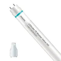 Philips Tube LED T8 MASTER Value (EM/Direct 230V) High Output 14W 2000lm - 830 Blanc Chaud | 120cm - Équivalent 36W