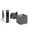D'Lite Applique Murale Elingen Aluminium Noir Up & Down 4.9W 480lm - 830 Blanc Chaud | IP65