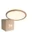 Lot 3x Nordlux LED Plafonnier Oja 29 Bois 17W 1600lm - 827 Blanc Très Chaud | Dimmable