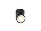 SLV Kalu Aluminium Spot Noir 10W 1400lm - 927 Blanc Très Chaud | Meilleur Rendu Des Couleurs - Dimmable